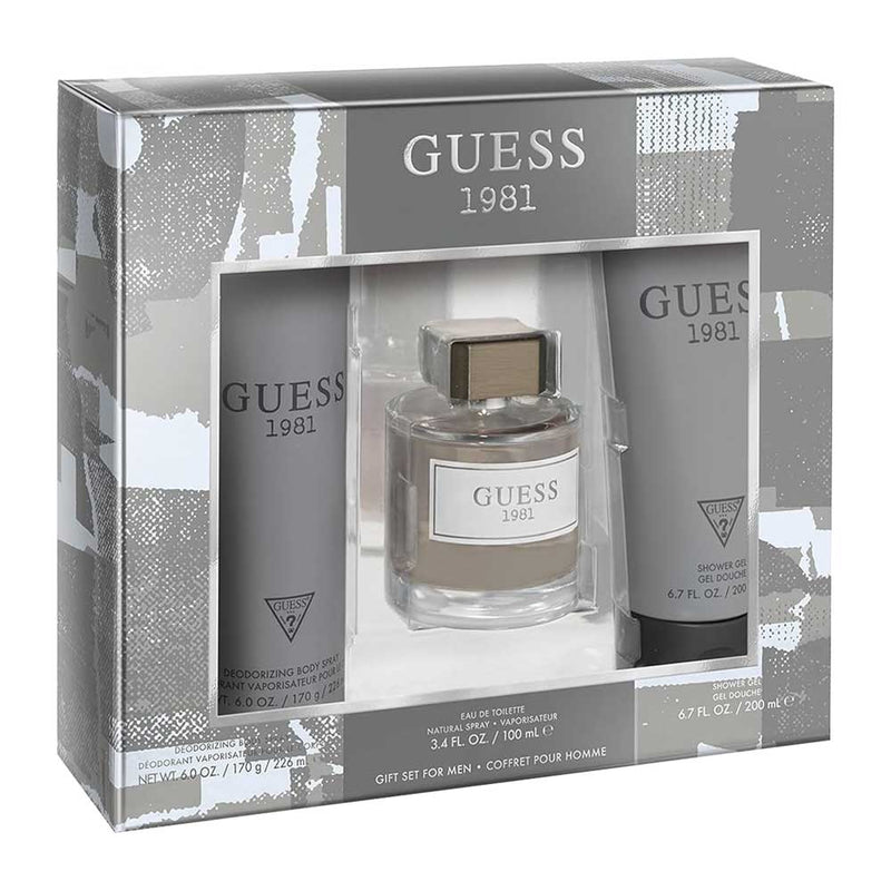 Guess 1981 ESTUCHE 3pzs EDT -Caballero