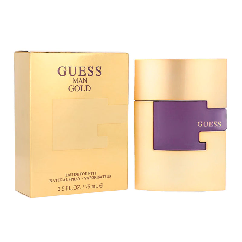 Guess Gold  75ml EDT -Caballero