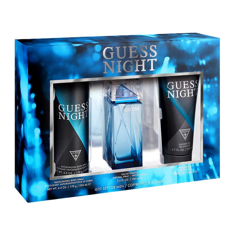 Guess Night ESTUCHE 3 pzs EDT Hombre