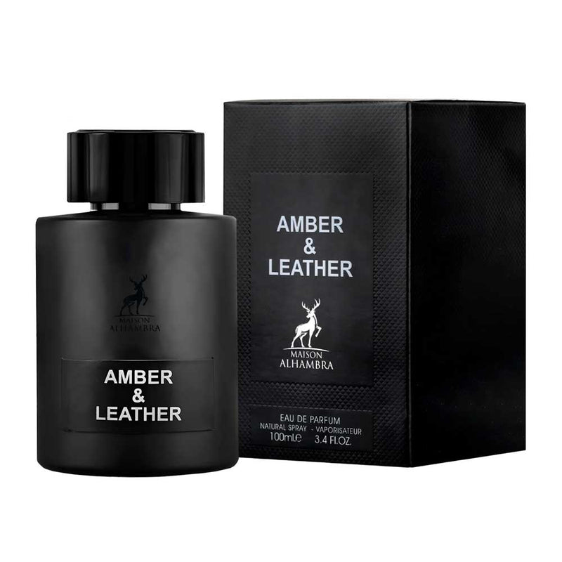 Maison Alhambra Amber & Leather 100ml EDP- Caballero