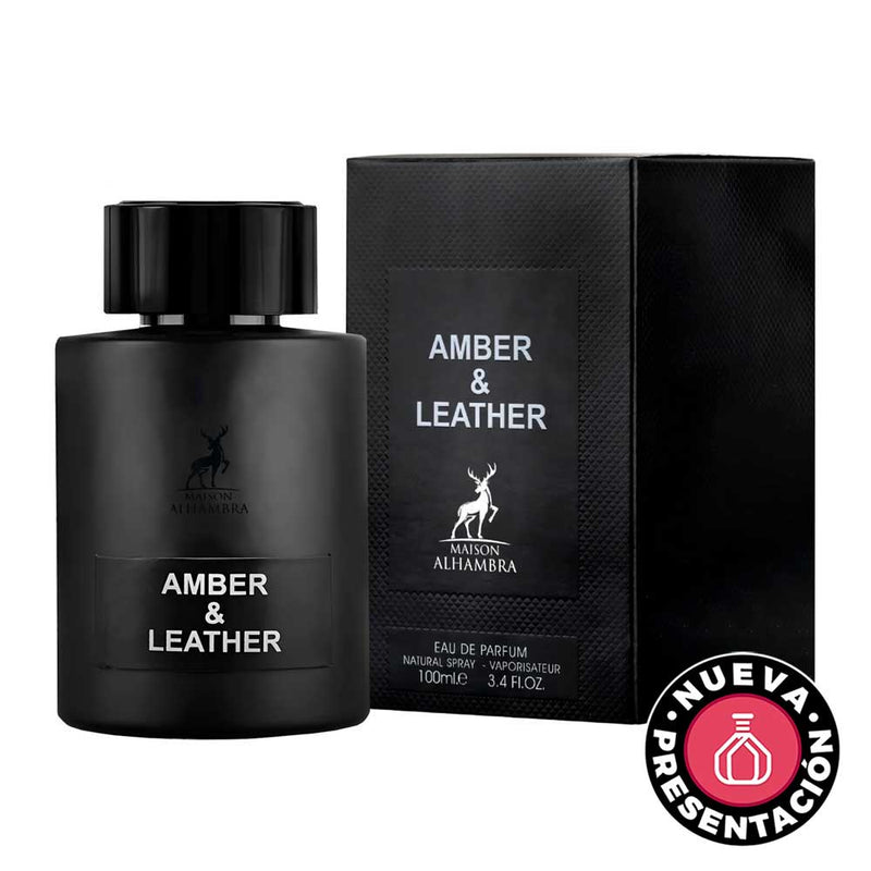 Maison Alhambra Amber & Leather 100ml EDP- Caballero