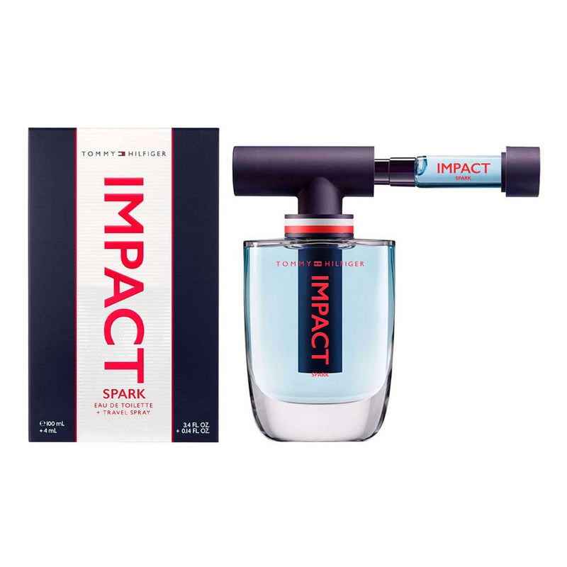 Tommy Impact Spark 100ml EDT + Travel 4ml EDT -Caballero