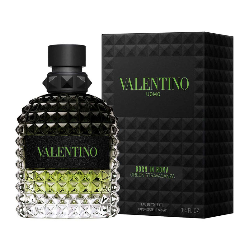 Valentino Umo Born In Roma Green Stravaganza EDT 100ml - Caballero