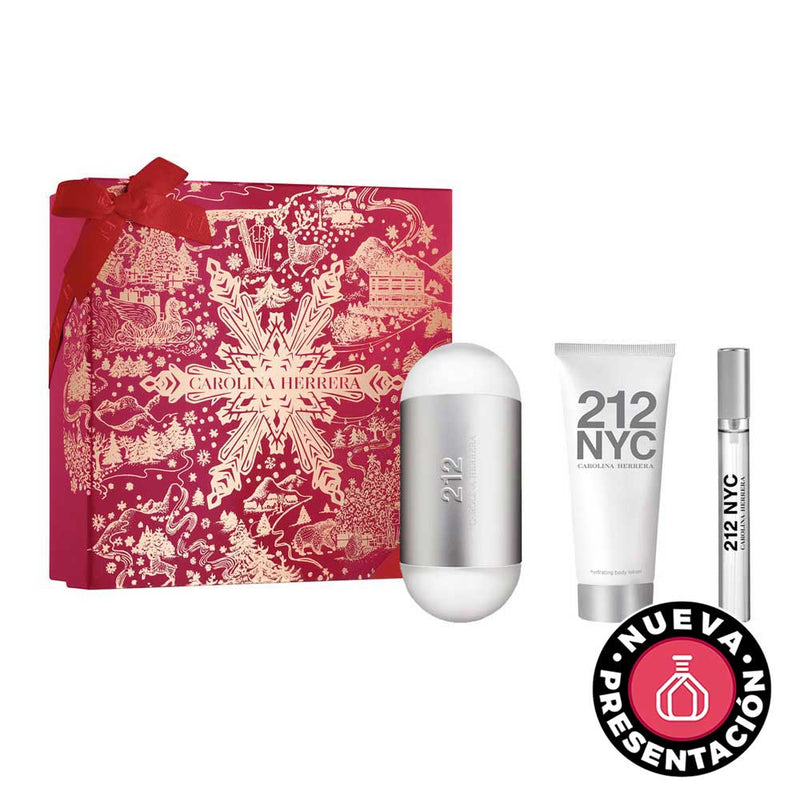 212 Woman Navidad ESTUCHE 3pzs EDT-Dama