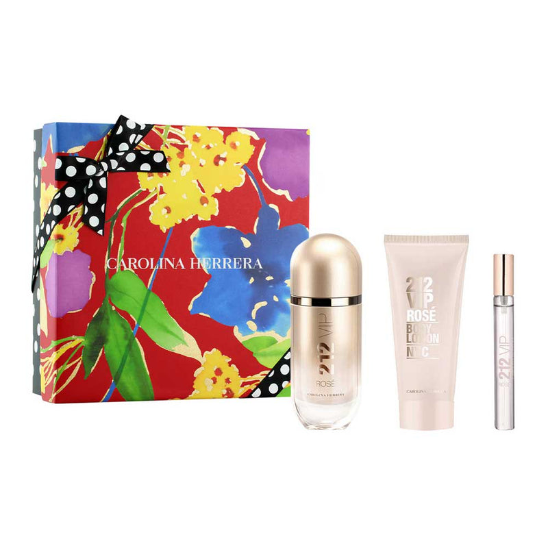 212 Vip Rose ESTUCHE 3pzs [80ml] EDP Mujer