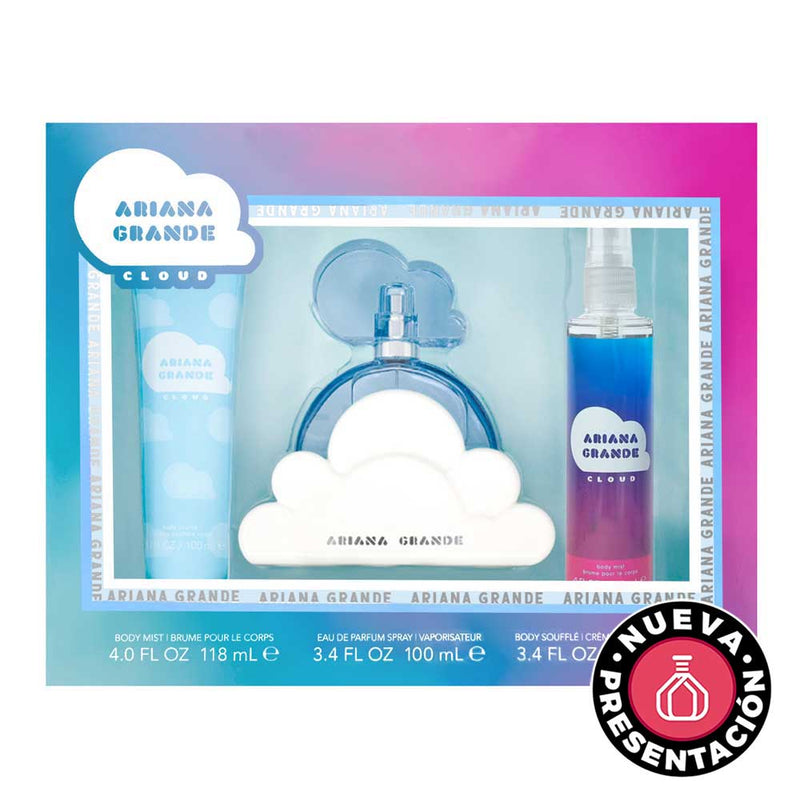 Cloud ESTUCHE 3pzs EDP -Dama