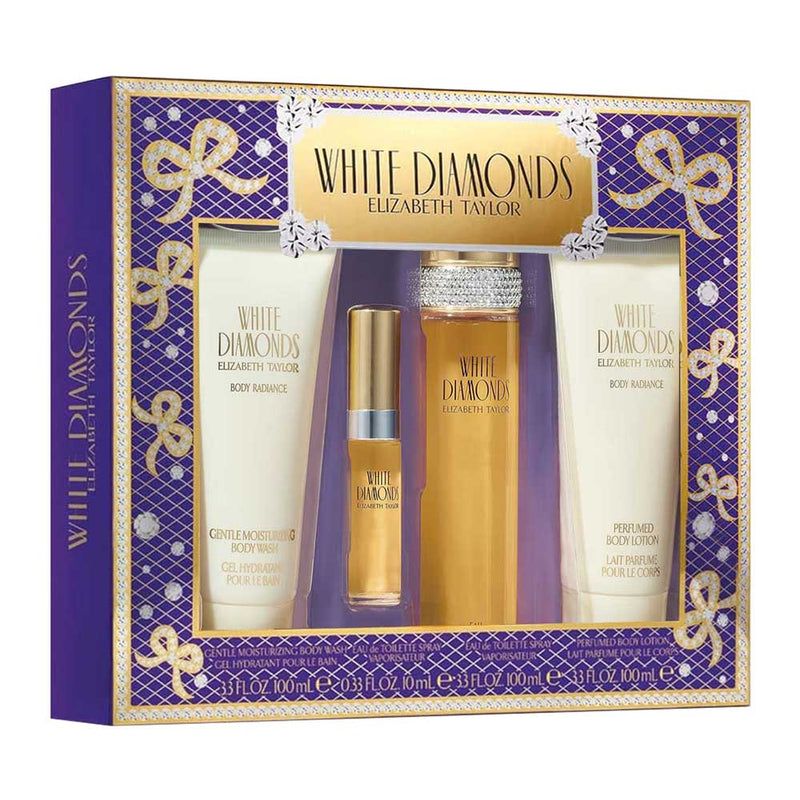 White Diamonds ESTUCHE 4pzs EDT Mujer