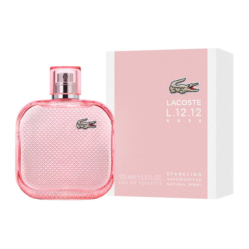 L.12.12.Eau de Lacoste Rose Sparkling 90ml EDT -Dama