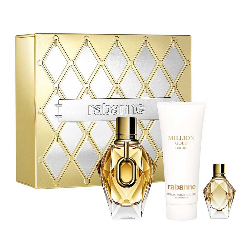 Million Gold For Her [Metal] Estuche 3pzs - Dama
