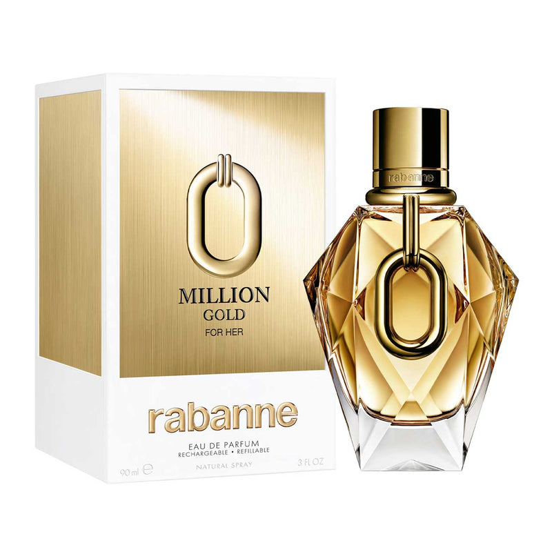 Million Gold For Her [Refillable] EDP 90ml - Dama